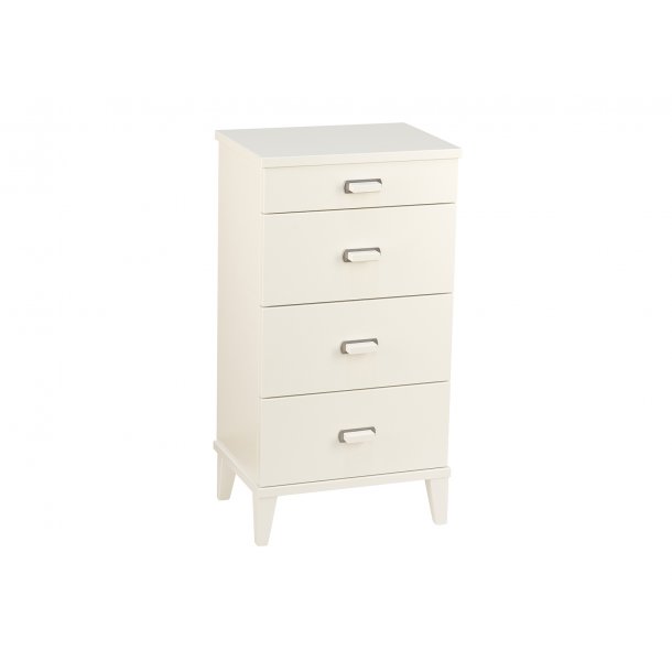 Dixi - Kommode med 4 skuffer og bredde 40 cm