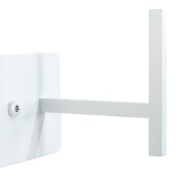 Zahara - Knagerkke med fem knager i hvidt metal