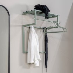 Razor - Hattehylde i stvet grn metal