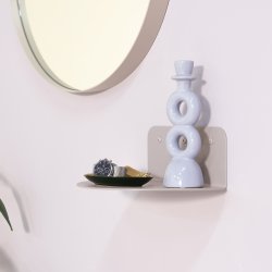 Duka - Vghylde i silky taupe metal