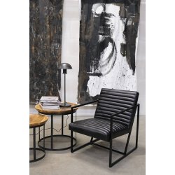 Lutz - Bordlampe i metal, hjde 60 cm.