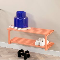 Razor - Skohylde i terracotta farvet metal