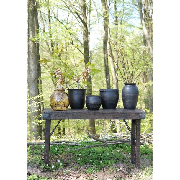 Ralley - konsolbord i genbrugstr, lngde 122cm.