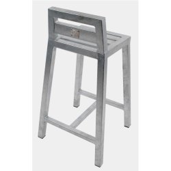 Rock-Solid - barstol i galvaniseret stl