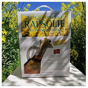 Ægte koldpresset rapsolie - 3 l