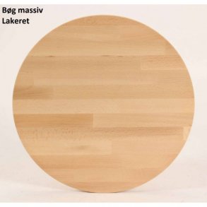 CT 10 - sofabord i massiv bøg,  ø 90 cm