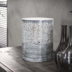 Tobby - Gulvlampe i sort nikkel,, hjde 60 cm