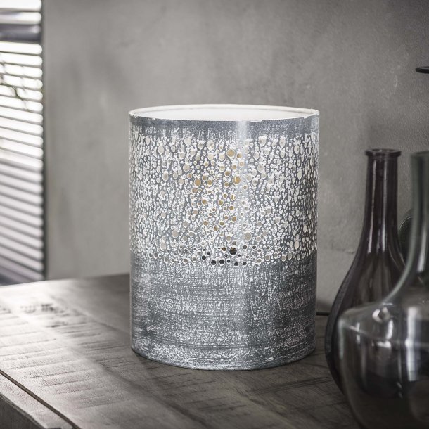 Tobby - Gulvlampe i sort nikkel,, hjde 60 cm