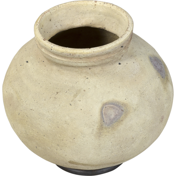 Dali lerkrukke med jernring - lille model