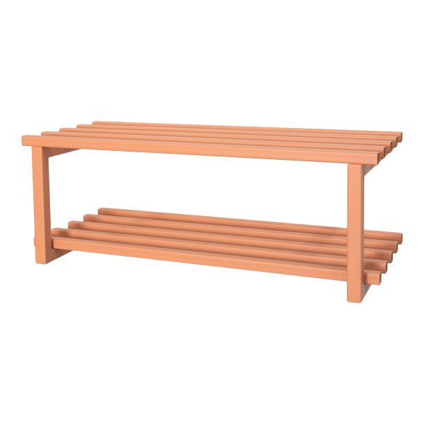 Razor - Skohylde i terracotta farvet metal