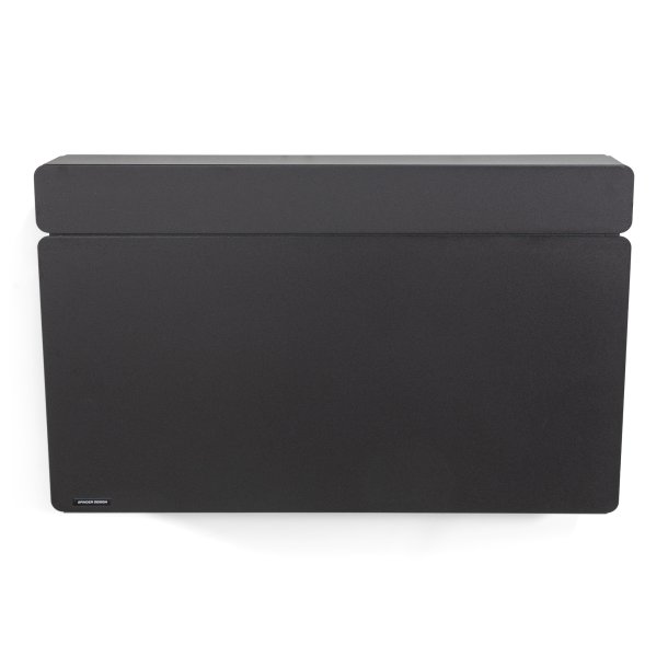 Luigi - Skoskab med opbevaring i sort metal