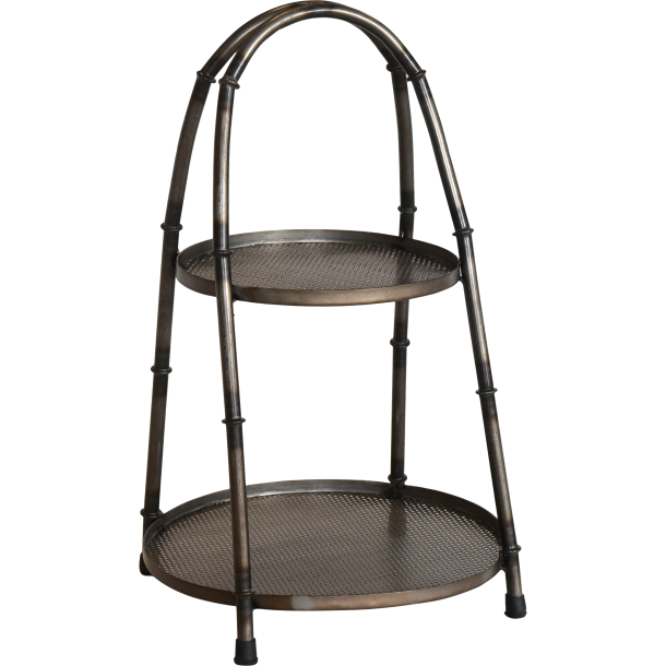 London - Etagere i patineret metal