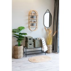 Badal - Drmtte i natur jute, 50 x 80 cm.