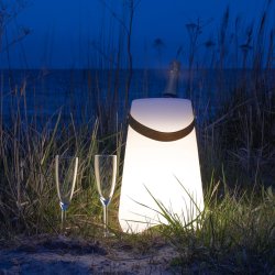 Azur - Lampe med vinkler, genopladelig