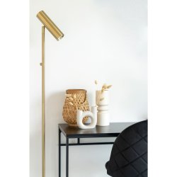 Zeta - Skrivebord i sort metal og sort bordplade