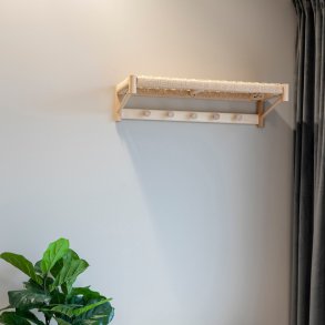 Alamo - Hattehylde i lyst tr og flet