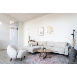 Bear - Lnestol i hvidt kunst lammeskind