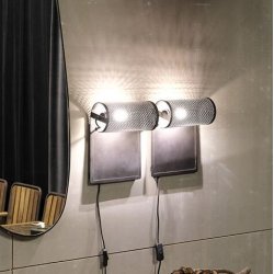 Funkies - Vglamper i sort metal, 2 stk.