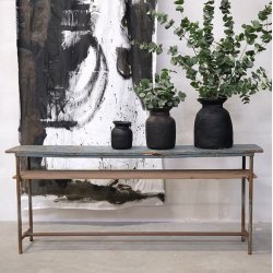 Raabjerg - Konsolbord i rustik og genbrugte materialer