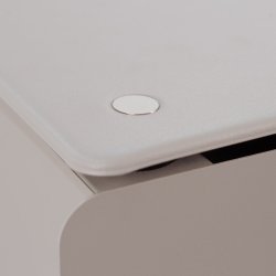 Carson - Byr� med fem l�dor i silkeslen taupef�rgad metall