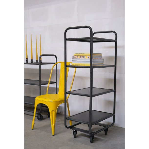 Bilboo - Reol p hjul i metal