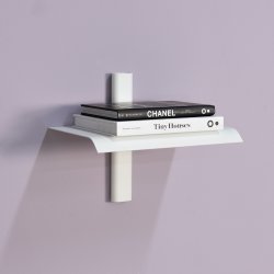 Repisa - Vghylde i metal, 5 farver, bredde 28 cm.