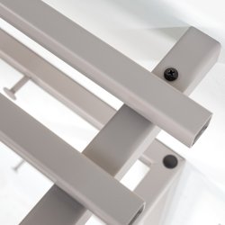 Razor - Hattehylde i silky taupe farvet metal