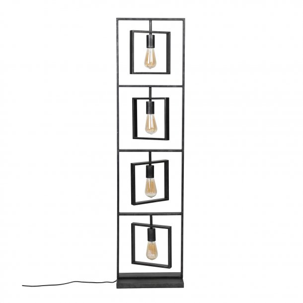 FreeStyle - Gulvlampe i patineret metal