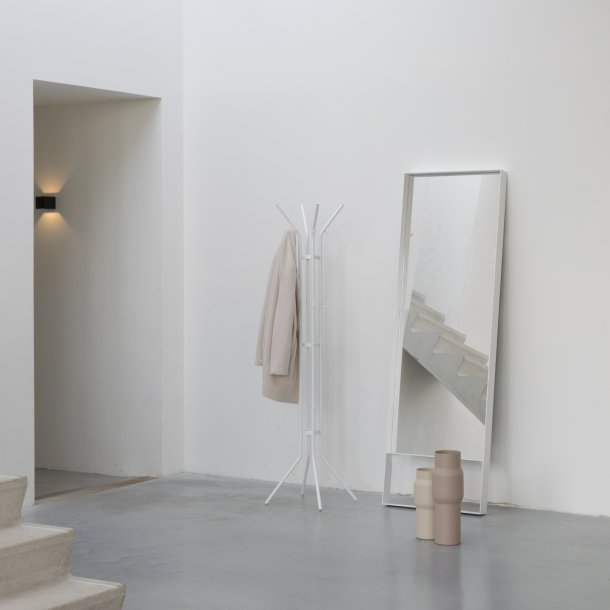 Jasper - Stumtjener i hvid metal