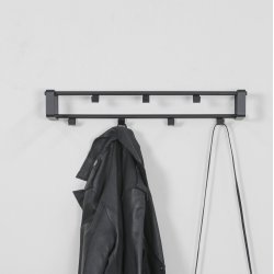 Dinex - Knagerkke i sort metal