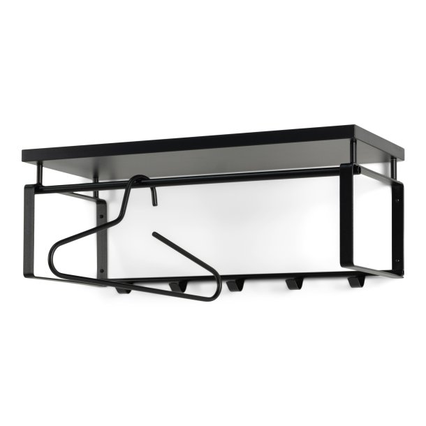 Dinex - Hattehylde i sort metal og sort tr