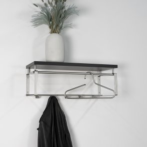 Dinex - Hattehylde i nikkel og sort tr