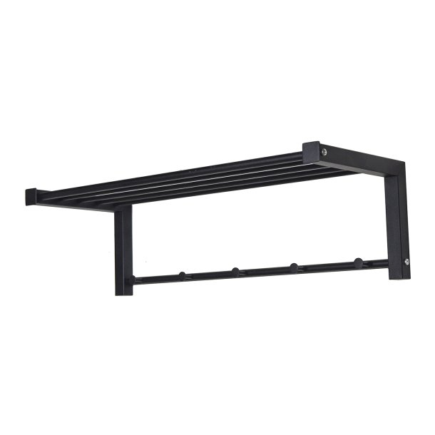 Irons - Hattehylde i sort metal