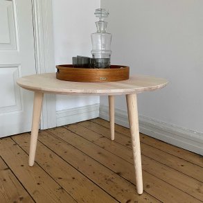 CT 10 - Sofabord i massiv bøg og diameter 70 cm