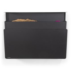 Luigi - Skoskab med opbevaring i sort metal