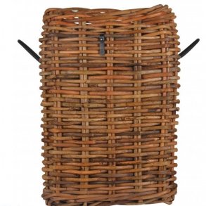 Ratata - Rattan kurv, firkantet, 59 x 59 x højde 84 cm