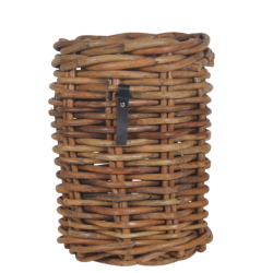 Ratata - Rattan kurv, rund ,  32 x hjde 38 cm