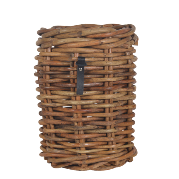 Ratata - Rattan kurv, rund ,  32 x hjde 38 cm