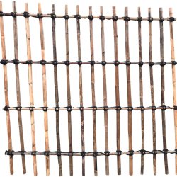 Shadow - Lhegn i rattan flet, 120 x 150 cm