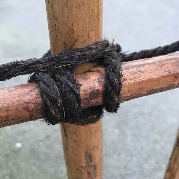 Shadow - Lhegn i rattan flet, 120 x 150 cm