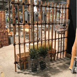 Shadow - Lhegn i rattan flet, 120 x 150 cm