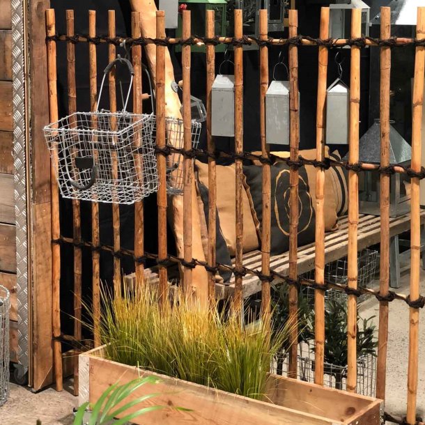 Shadow - Lhegn i rattan flet, 120 x 150 cm