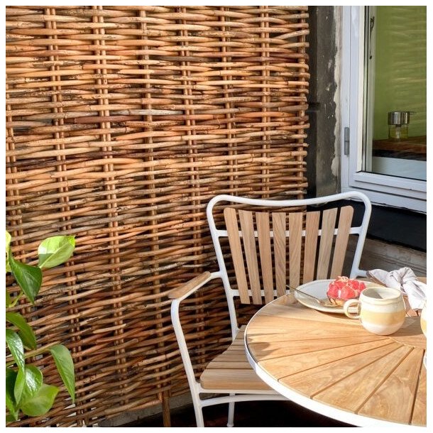 Shadow - Skyddstaket i rottingfl�tning, 120 x 150 cm