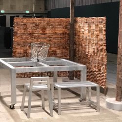 Shadow - Skyddstaket i rottingfl�tning, 120 x 150 cm