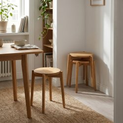 Assist - Taburet med tr�s�de, syv forskellige finish