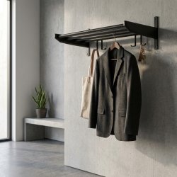 Freja - Hattehylde i massiv eg, med en bredde p� 59 cm