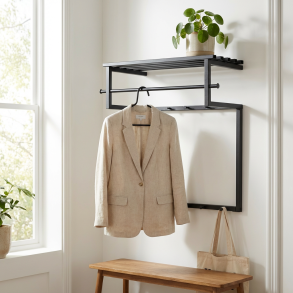 Razor - Hattehylde i sort metal