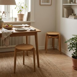 Assist - Taburet med tr�s�de, syv forskellige finish