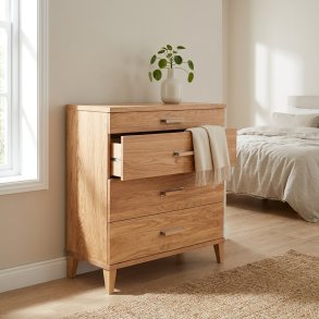 Dixi - Kommode med 4 skuffer og bredde 70 cm