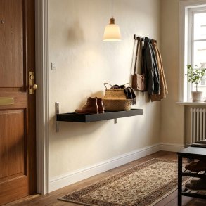 Hall - Skohylde som v�gmodel med en bredde p� 100 cm